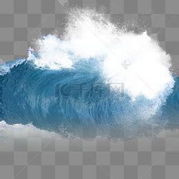 海浪蓝色海洋大风大浪素材图片免费下载_高清psd_千库网(图片编号10465787)