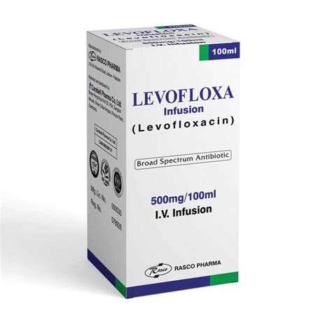 Premium Photo | Levofloxacin antibiotic drug structural chemical formula