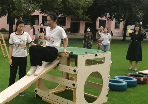 沙洋：县实验幼儿园举办“安吉游戏”培训实践活动