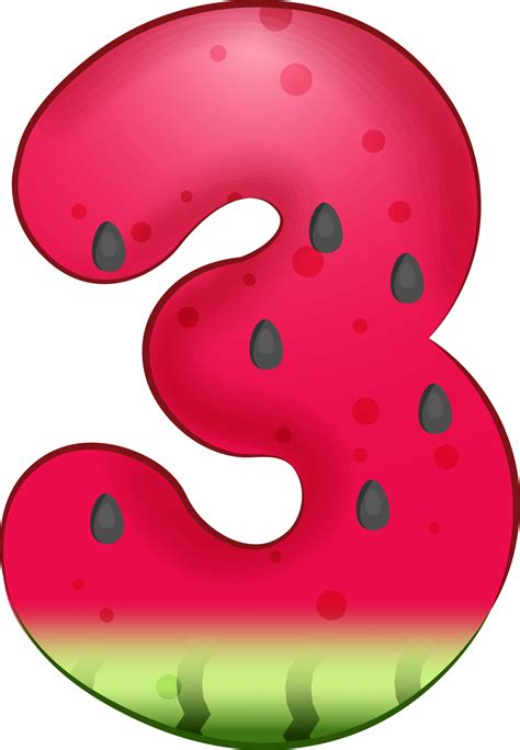 3, Number three Fire Letters icon design 9257335 PNG
