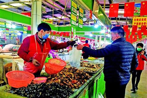 青岛西海岸新区25家农贸市场已有17家恢复营业 货品种类丰富-半岛网