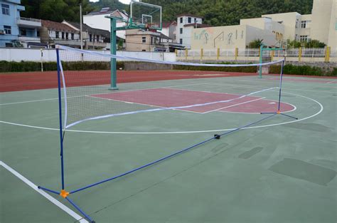 嘉博牌便携式羽毛球网架 便携折叠 标准移动网架网柱支架-阿里巴巴