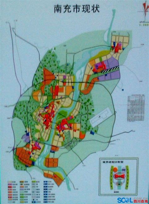 南充的一些规划图（水帖哈） - 城市论坛 - 天府社区