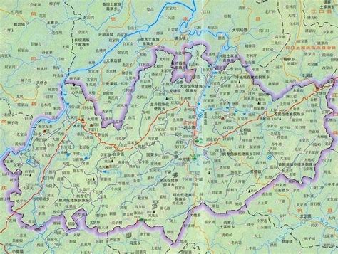 铜仁城区地图-