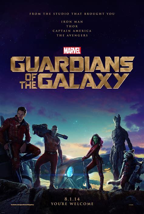 《银河护卫队》（Guardians of the Galaxy）首发海报【无水印大图】 | 映像讯