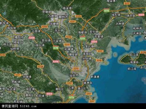 潮州地图高清版大图下载-潮州地图全图可放大版 - 极光下载站