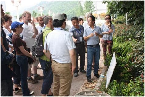 巫山专业监测示范站迎接国际专家参观考察_中国地质调查局
