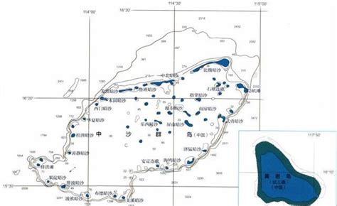 南海最大的环礁之中沙大环礁