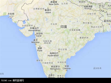 最新版印度地图 - 世界地图全图 - 地理教师网