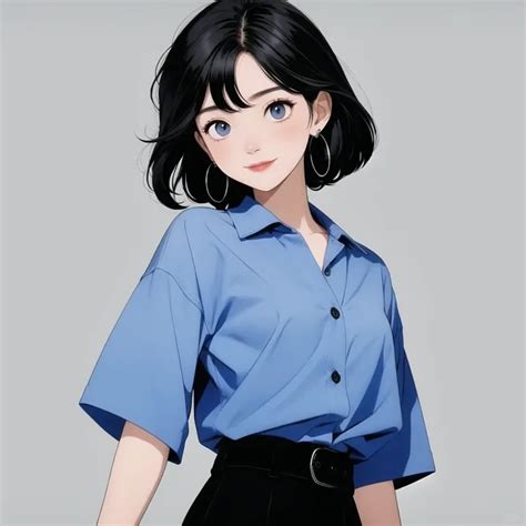 女生头像温柔职场