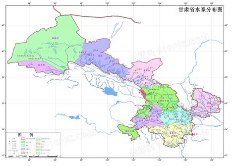 甘肃省的地理位置,甘肃省地理位置,河南省地理位置_大山谷图库