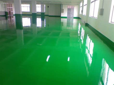绿色环氧树脂地坪漆室内停车场工厂无尘车间自流平地板漆上门施工-阿里巴巴