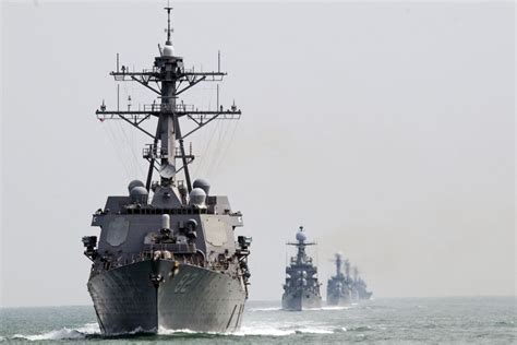 美国海军DDG82拉森号战舰参加美韩军演._新浪图集_新浪网
