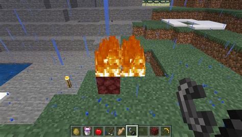 我的世界火在哪种方块永久燃烧_MC让火永久燃烧的方块介绍_3DM网游