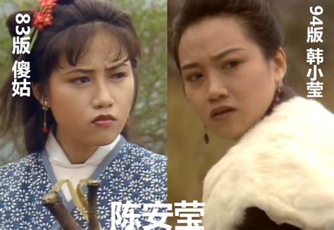 刘江在不同《射雕英雄传》版本中的四个角色，最终成长为大漠霸主