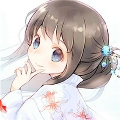 大眼萌妹非主流头像动漫