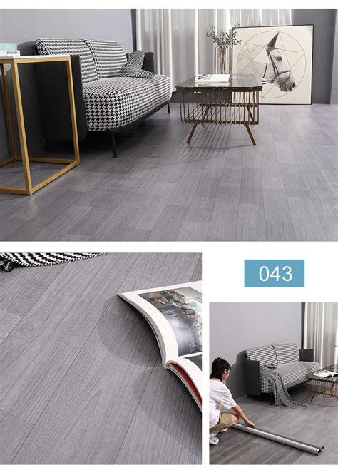 自粘PVC地板石塑塑胶地板革自贴家用卧室防水加厚耐磨地板贴纸-阿里巴巴