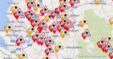 All the flood warnings and alerts in place across Greater Manchester as ...