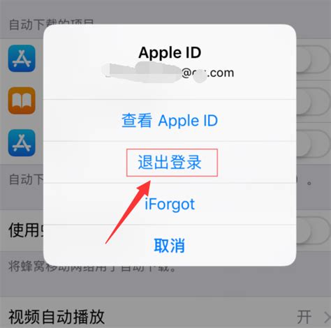 苹果怎么退出ID_360新知