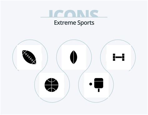 paquete de iconos de glifos deportivos 5 diseño de iconos. . navegar ...