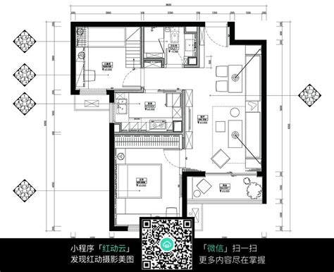 两室两厅两卫户型图2019-房天下家居装修网