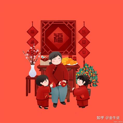 【传承中国味】正月初一春节_简爱手绘-站酷ZCOOL