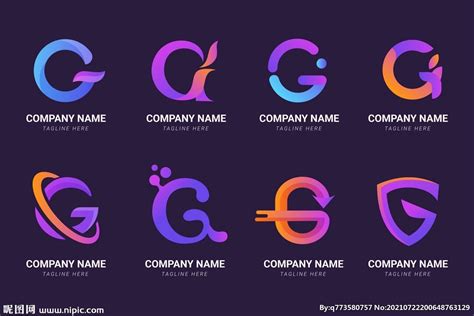 创意矢量字母G标志设计图__其他图标_标志图标_设计图库_昵图网nipic.com