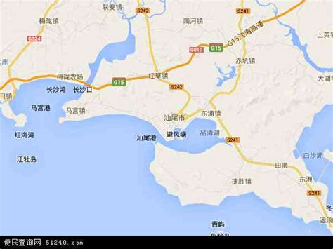 汕尾地图图片