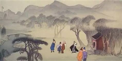经典动画《天书奇谭》，三只狐狸精来到寺庙，老和尚小和尚倒霉了