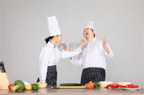 两个厨师高清图片下载-正版图片501241486-摄图网