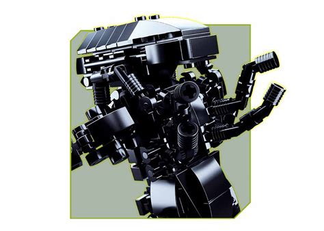小鲁班铁血战士4大战异形3电影装甲车直升机兼容乐高拼装积木玩具-阿里巴巴
