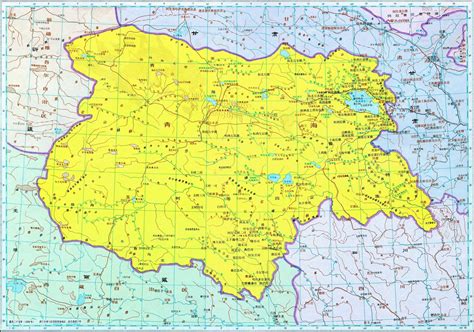 青海省地图全图高清版(2)|青海省地图全图高清版(2)全图高清版大图片|旅途风景图片网|www.visacits.com