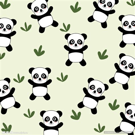 熊猫图案图片