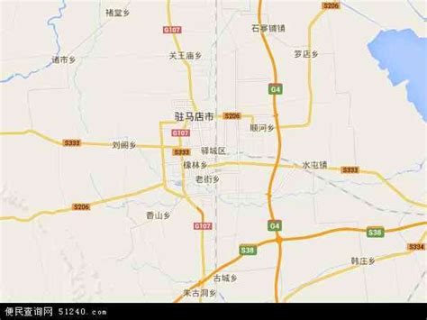 驻马店市行政区划图 - 中国旅游资讯网365135.COM