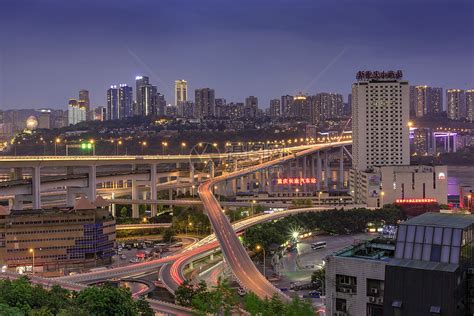 重庆菜园坝立交桥高清图片下载-正版图片501246652-摄图网