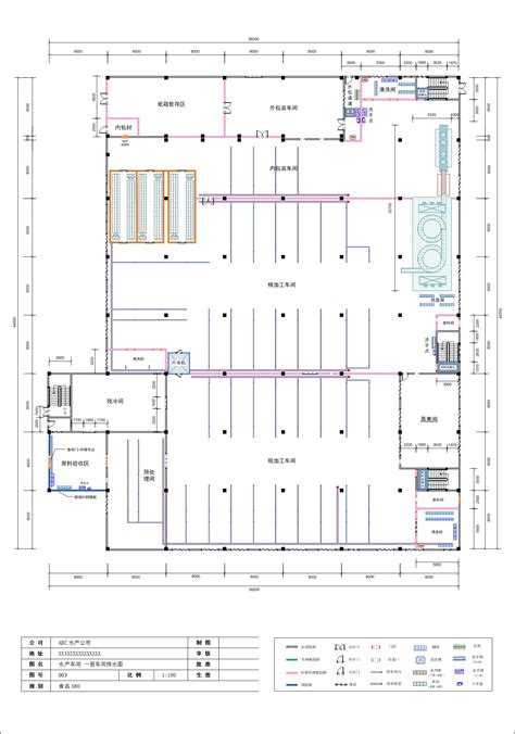 绘制一个工厂例题的平面布置图食品中天杯建筑设计v工厂 - 设计之家
