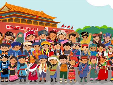 56个民族图片