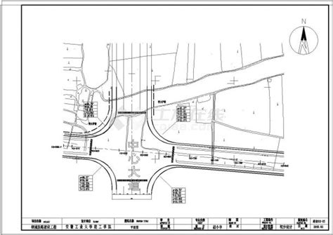 城市次干道设计图纸（全套）_城市道路设计图_土木在线