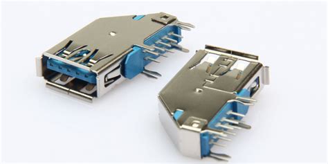 USB连接器3.1TYPE-C 24P母座立式双贴片 长度：9.3MM-深圳市兆达鑫科技有限公司