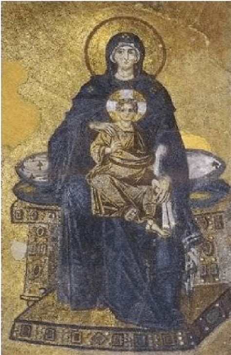 玛利亚的圣母崇拜，5 世纪前后，女神形象逐渐被圣母形象取而代之_天国