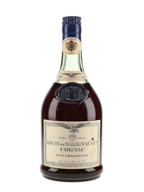 Louis De Salignac 75 Year Old Fine Champagne Cognac - Lot 136936 - Buy ...