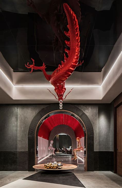 北京大鸭梨烤鸭店最新店面设计 演绎中式潮流-會所资讯-上海勃朗空间设计公司