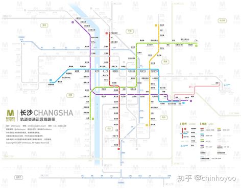 长沙地铁线路图高清版（远期规划版 / 运营版） - 长沙地铁 地铁论坛