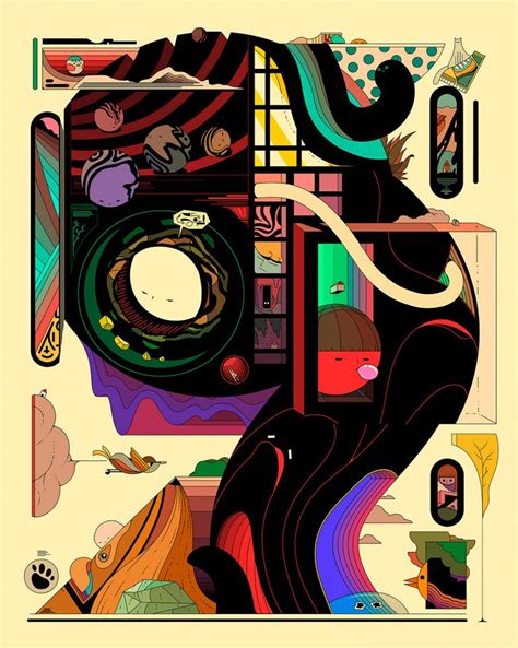 Ori Toor脑洞大开异化风格的插画创作 - 设计之家