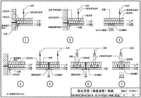 07J905-1：防火建筑构造（一）-中国建筑标准设计网