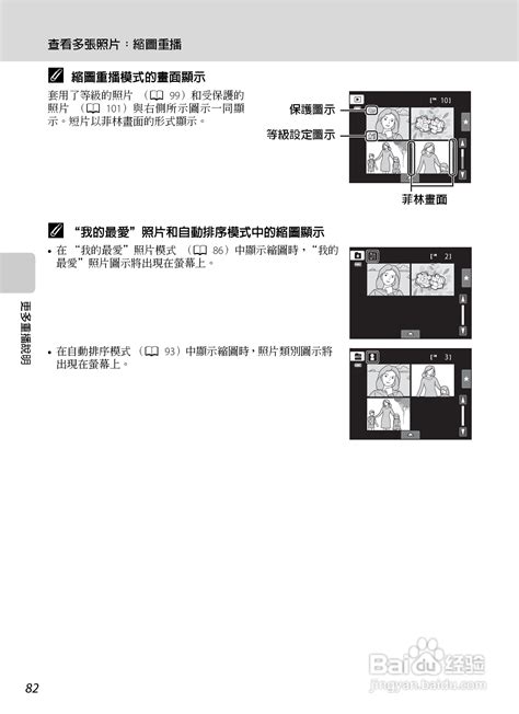 尼康COOLPIX S4150数码相机使用说明书:[10]-百度经验