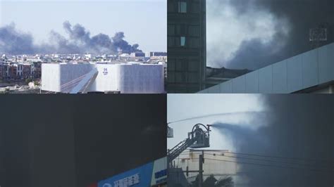 江西省乐平市一工厂突发火灾 致1人死亡