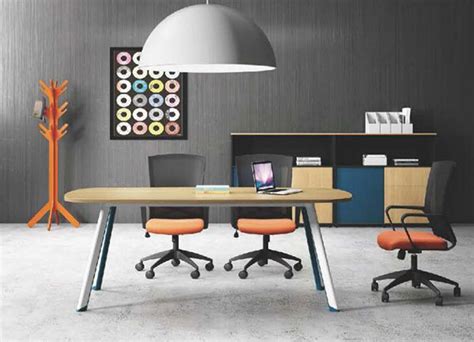 科恩系列 - 款式新颖洽谈桌|板式办公家具|迪欧家具