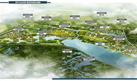 中牟县北部片区概念性总体规划及核心区城市设计|清华同衡