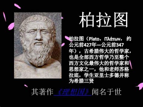 柏拉图是什么图片